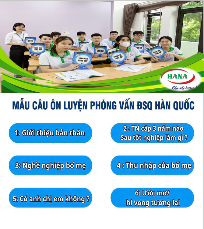 📣📣 NGHỈ LỄ NHƯNG ĐỪNG “NGHỈ” ÔN LUYỆN NHÉ CÁC BẠN! MẪU CÂU ÔN LUYỆN PHỎNG VẤN ĐSQ HÀN QUỐC 📣📣